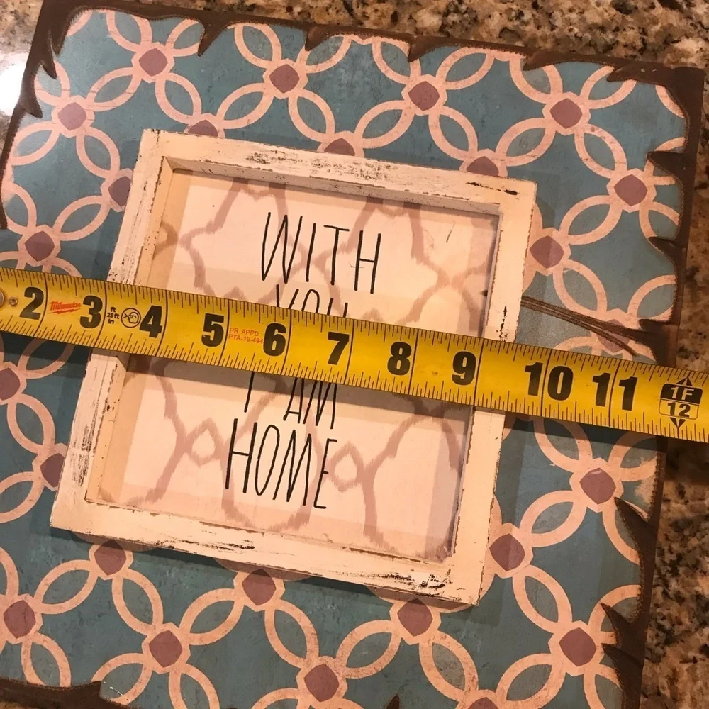 ▪️WITH YOU I AM HOME Hanging Decor